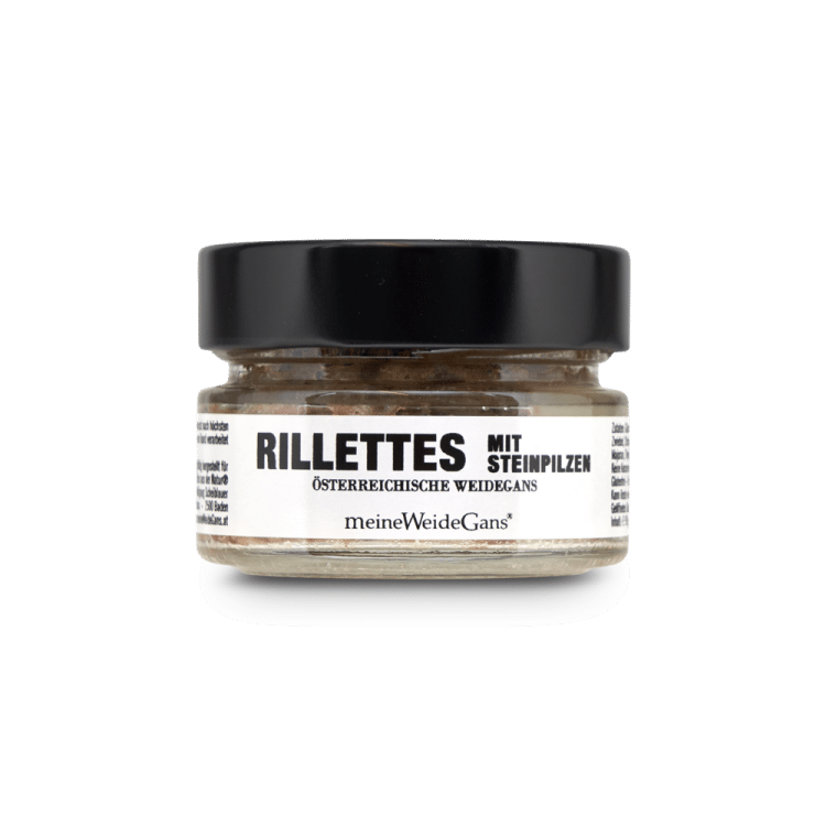 Gänse-Rillettes steinpilze