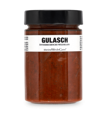 Gänse-Gulasch