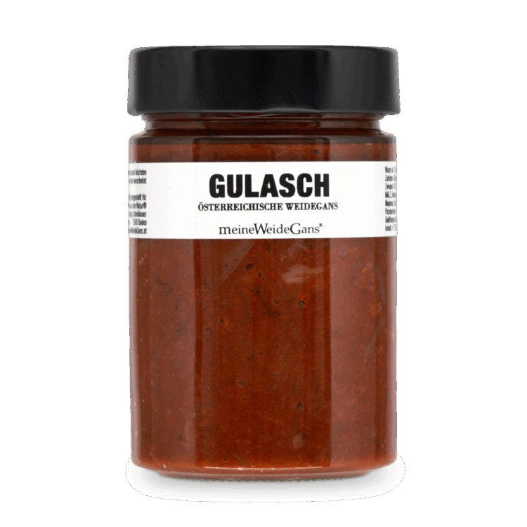 Gänse-Gulasch