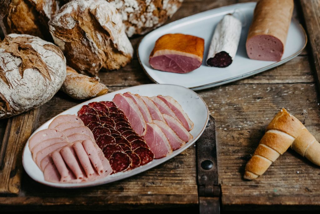 FEINSTE OSTERJAUSE. GANS. AUSSERGEWÖHNLICH Gänse-Charcuterie