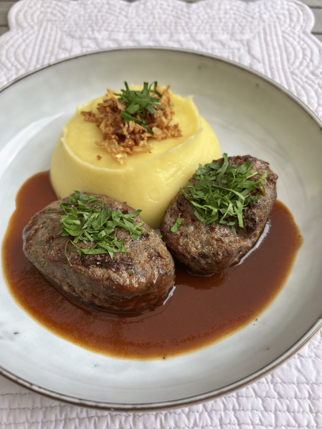 Gänse-Butterschnitzel