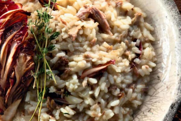 Gänsefond-Risotto