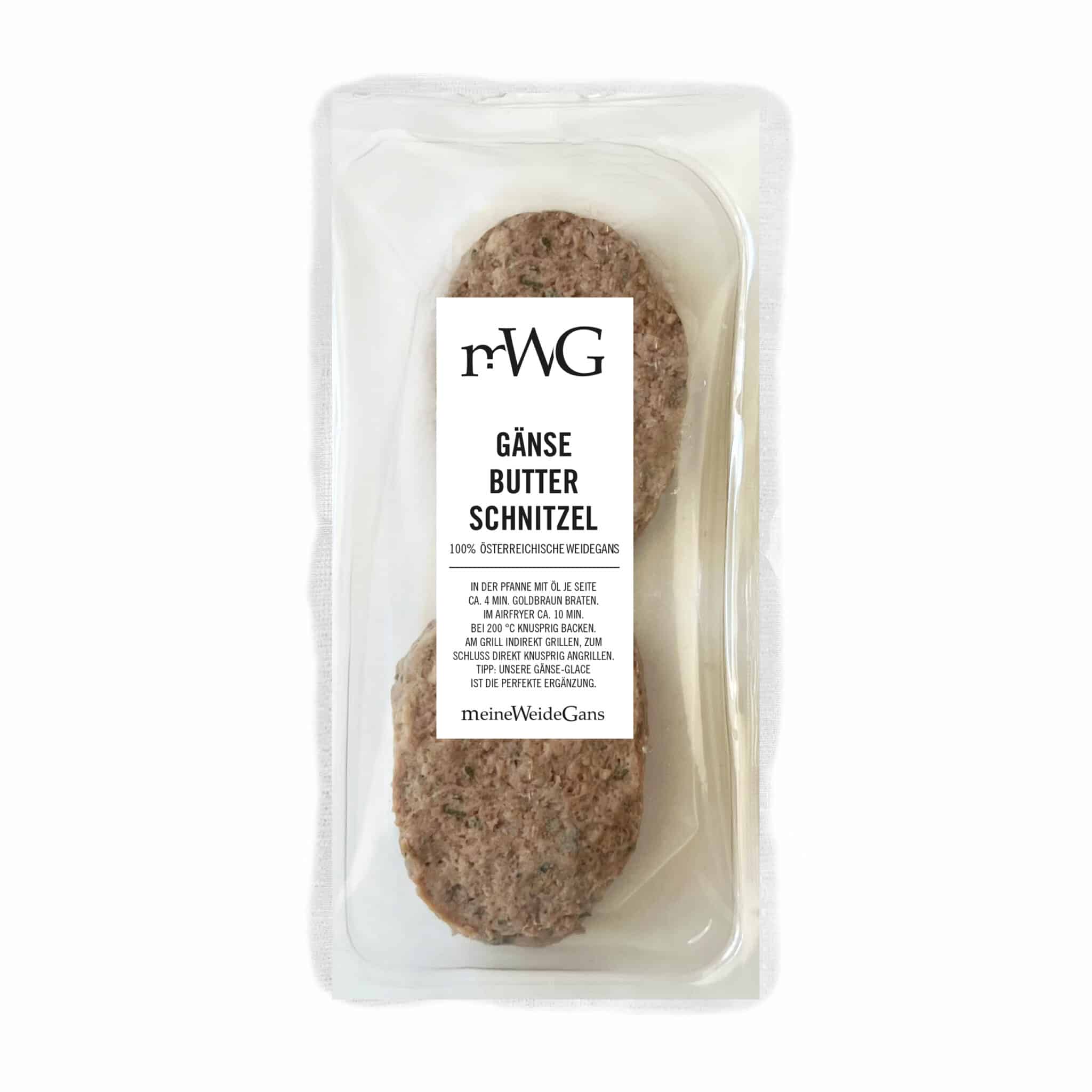 Gänse-Butterschnitzel