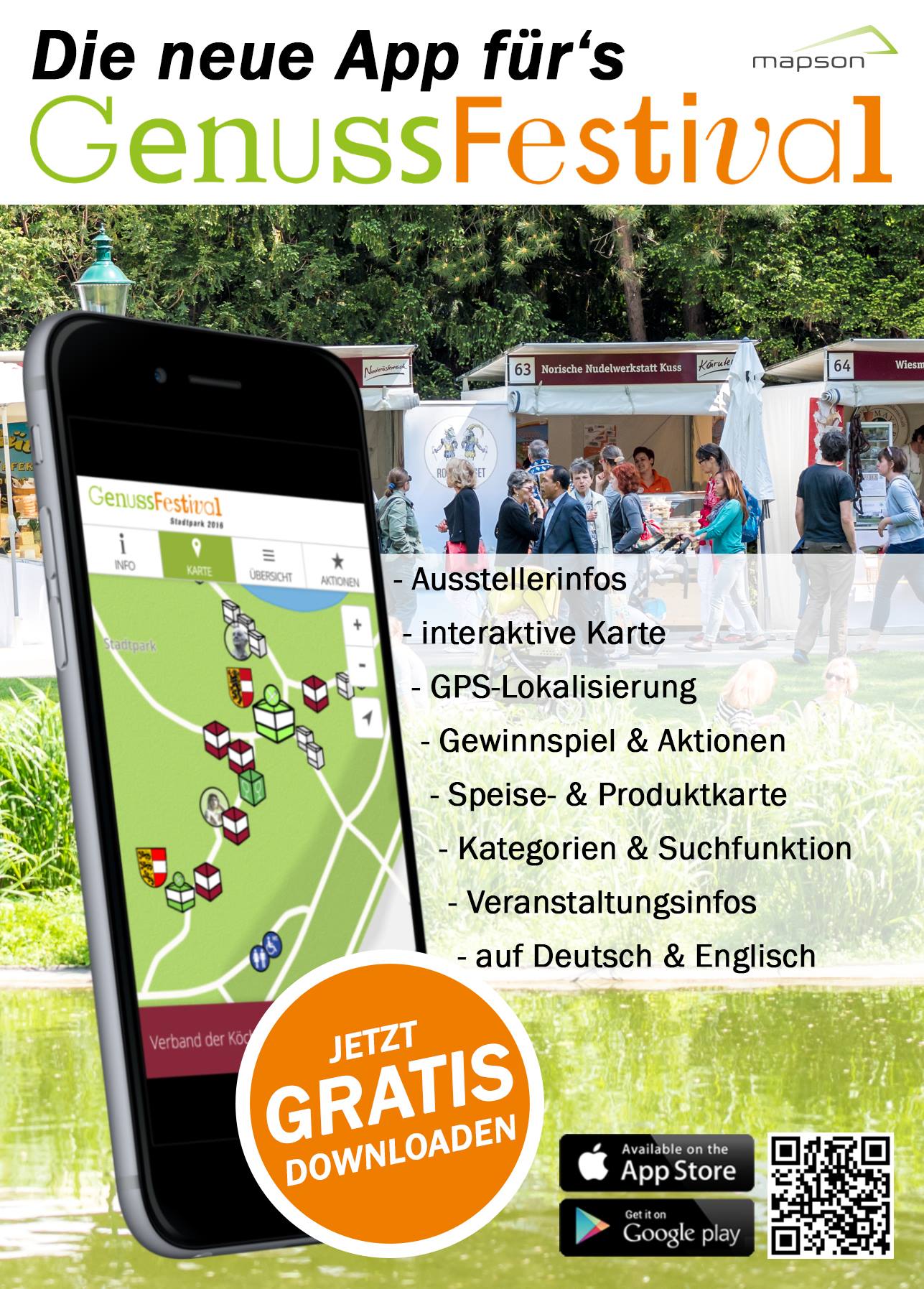 GENUSSFESTIVAL-APP. MEINEWEIDEGANS @ STAND 82